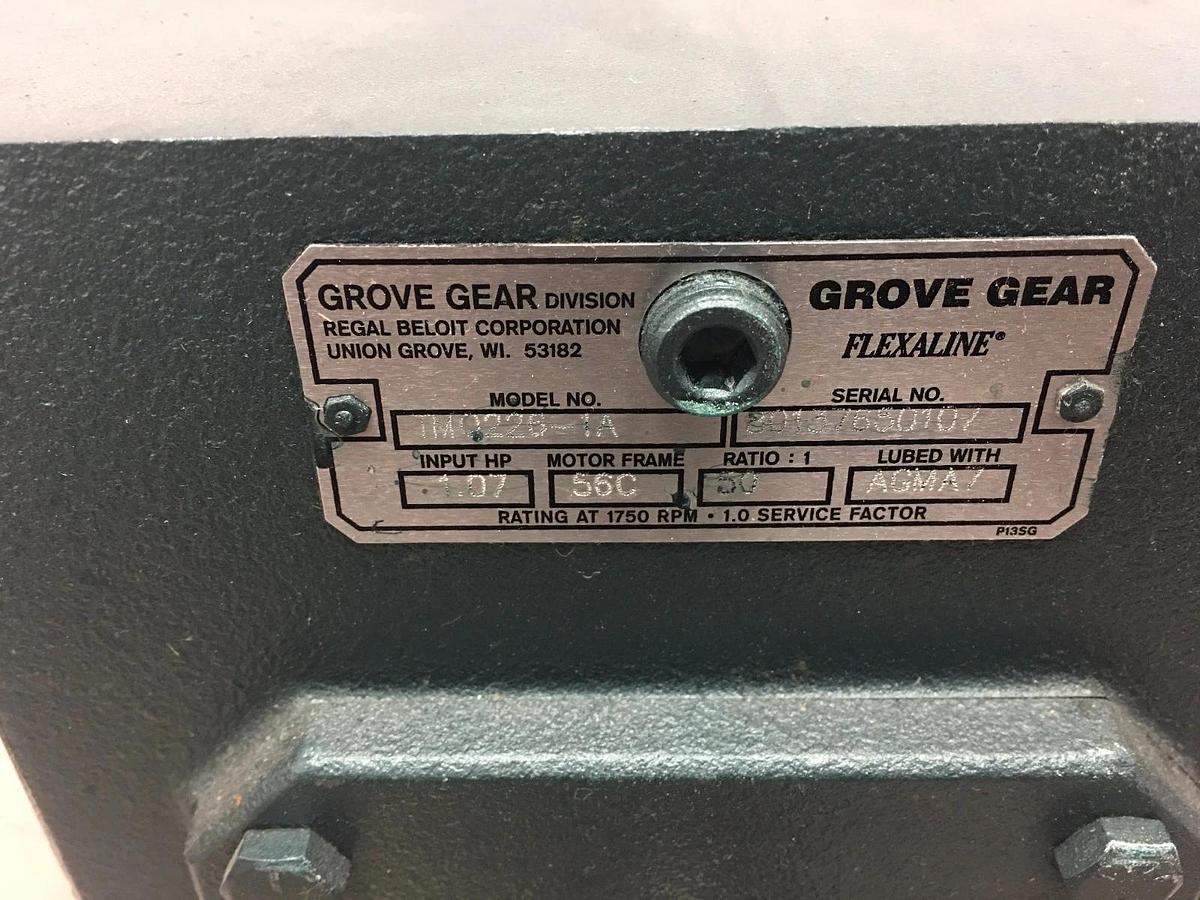 Used Grove Gear Flexaline Model TM0226-1A
