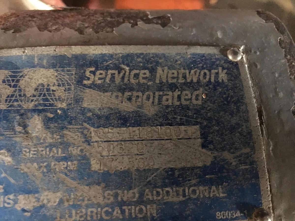 Used Heald Red Head Internal Grinding Spindle 17,500 RPM 05-118100