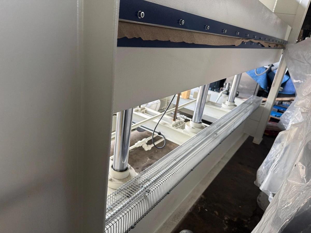 NEW 120 TON HEATED PLATTEN HYDRAULIC PRESS SERGIANI GS-6-120