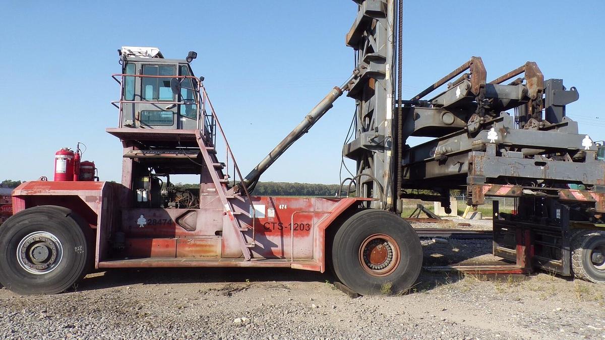 Used Taylor THDC 954 BIG RED Loaded Container Handler