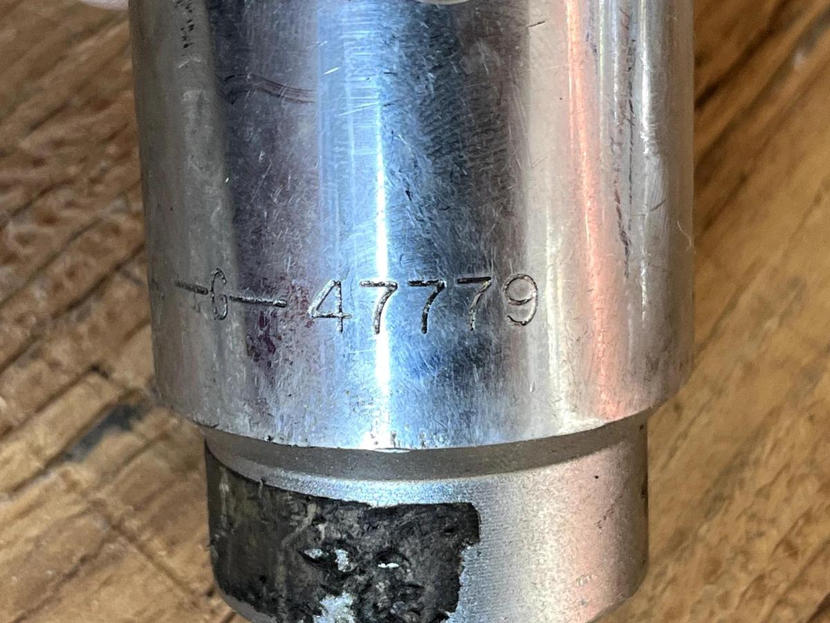 Used Craftsman 47779 3/4" Drive 1 3/8" Socket USA V Series Shallow 12 Point Chrome