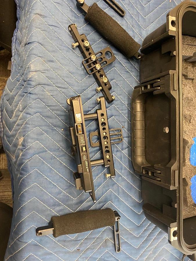 Used Wooden Camera Pass Through Top Plate RED Monitor DSMC2 Weapon Epic-W Scarlet-W