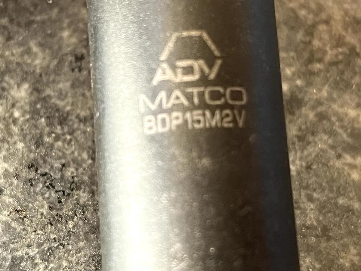 Used MATCO ADV  BDP15M2V 3/8 Drive 16mm Impact Socket  2.5" Deep  12 Point