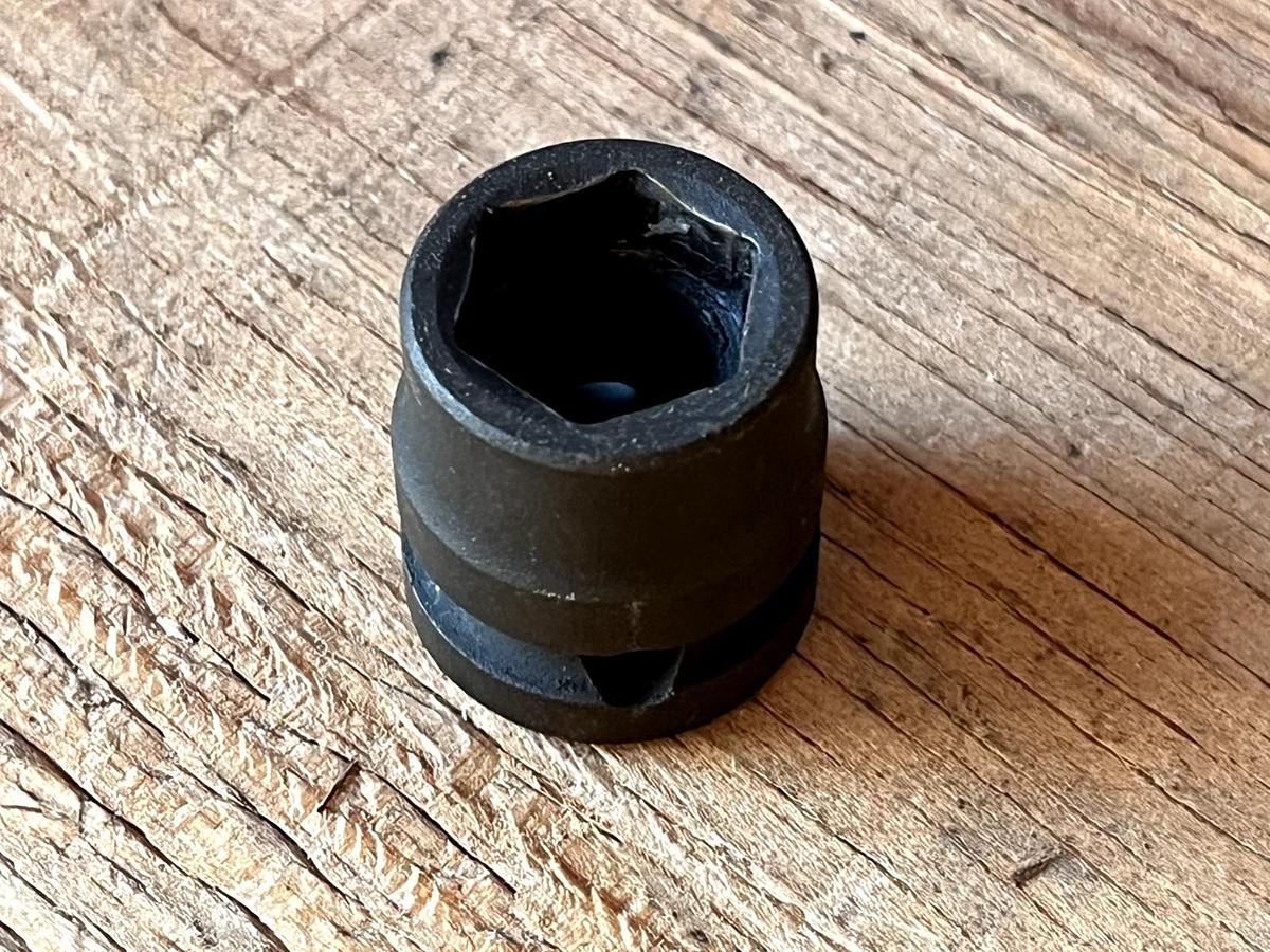 Used Expert by Mac Tools 3/8" Impact Socket 15 MM 6 point.  ED41732