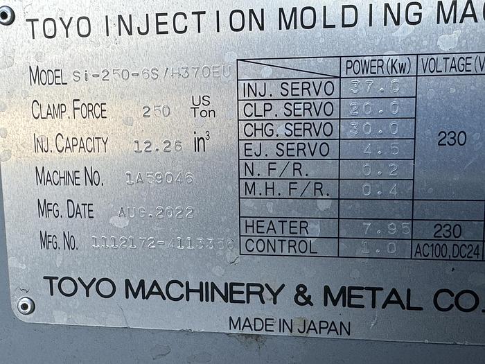 Used 2021 TOYO SI-300 6S/J450HEU