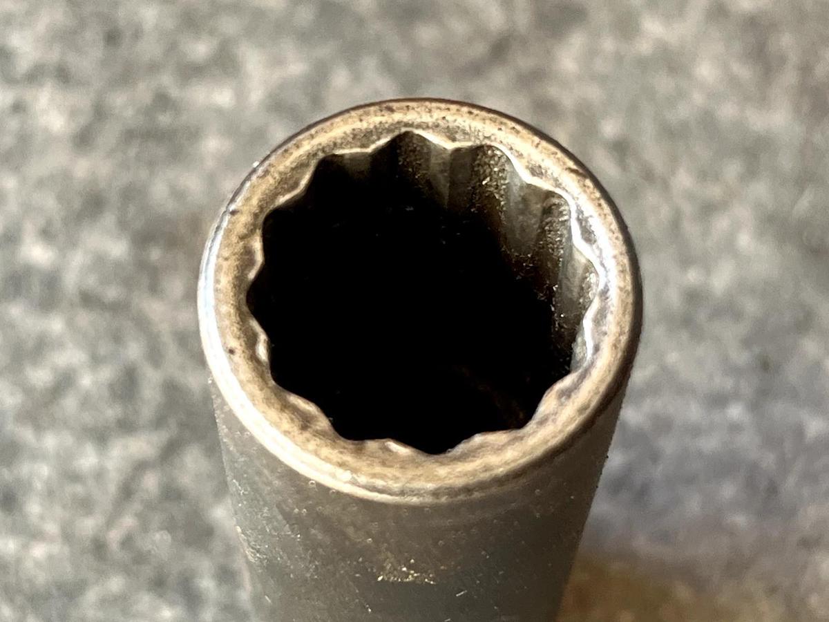 Used MATCO ADV  BDP15M2V 3/8 Drive 16mm Impact Socket  2.5" Deep  12 Point