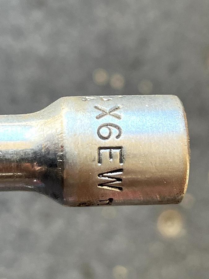 Used MAC Tools USA 3/8" Drive 6" Socket Ratchet Wobble Extension - Model X6EW