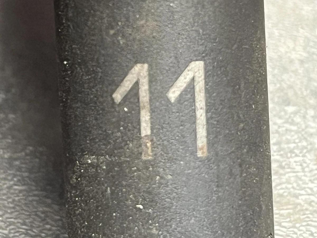 Used MATCO TOOLS "ADV" BDP11M2V, 3/8" DRIVE, 11MM. SOCKET, 2.5" DEEP/HIGH, 12 POINT.