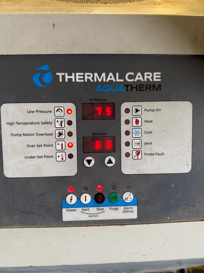 Used Thermal Care Aqua Therm RA Chiller S/N: 3160002