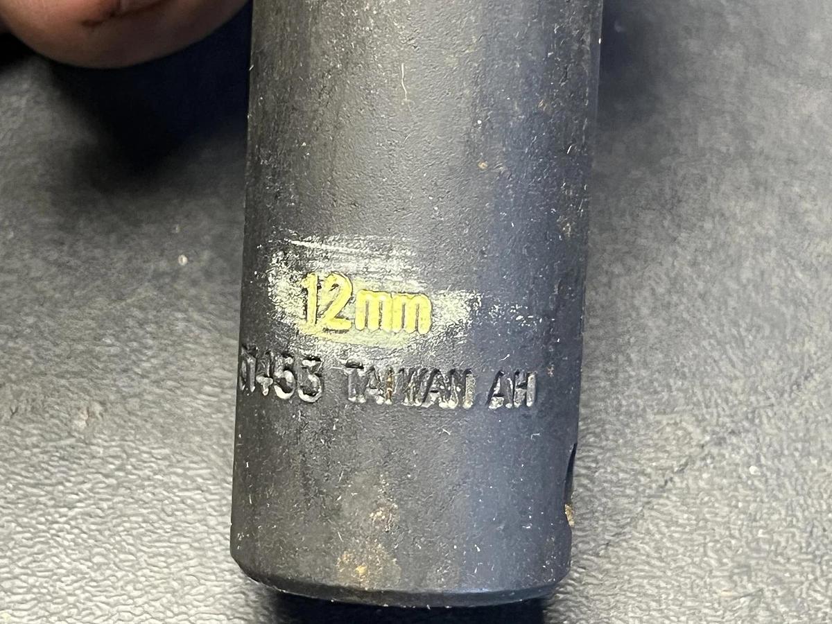 Used Craftsman 12mm 6 Point Deep Socket 1/2” Drive 31453 Evolve Series