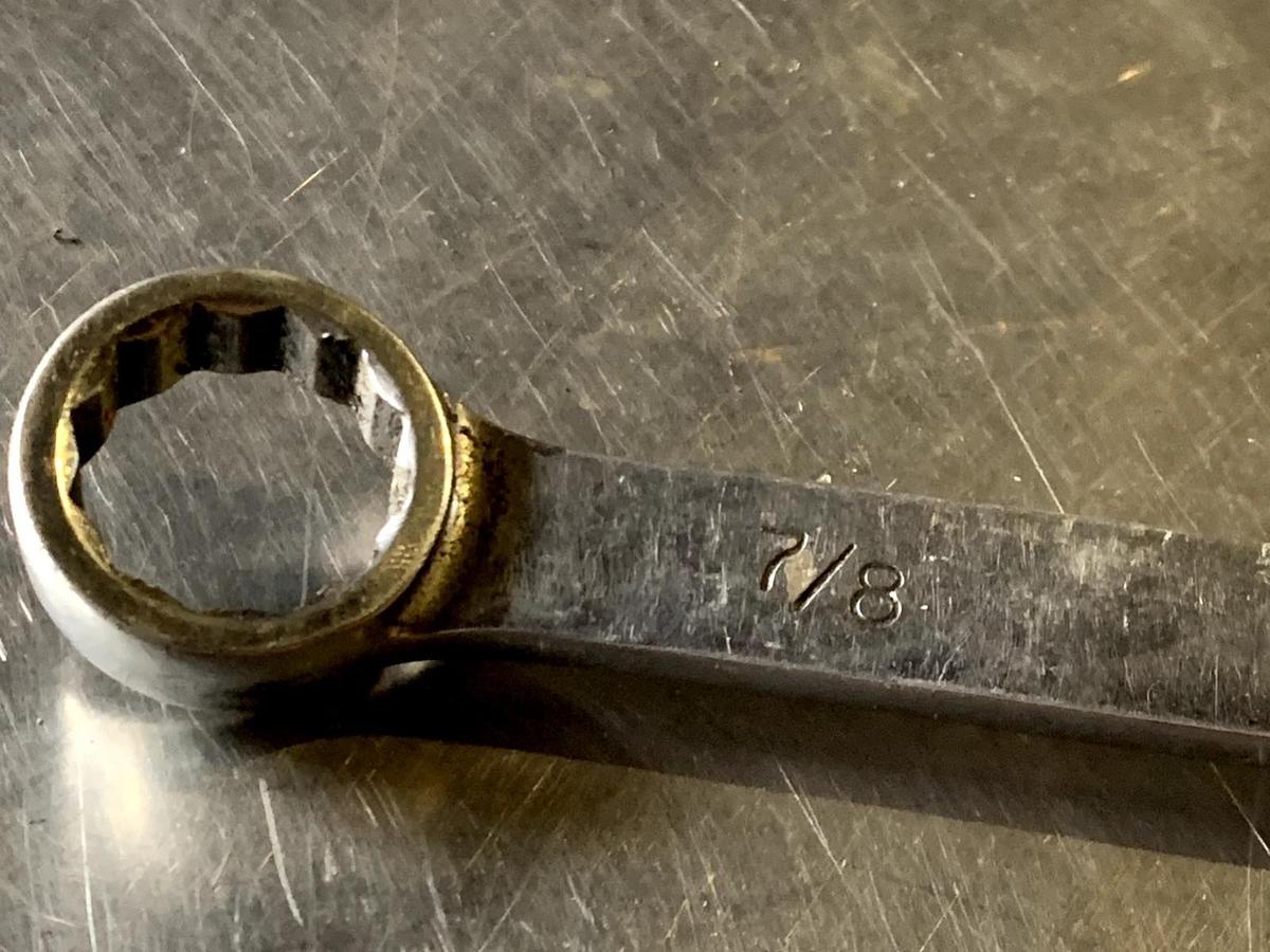 Used Mac Tools CL28 SAE 7/8" Combination Wrench