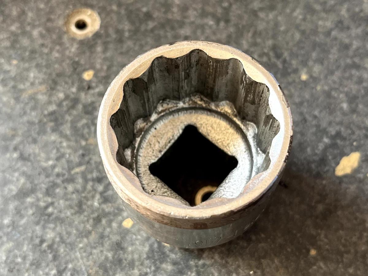 Used GreatNeck SO716  3/4 Drive 12 Pt. Socket-1 7/16” CR-V steel New