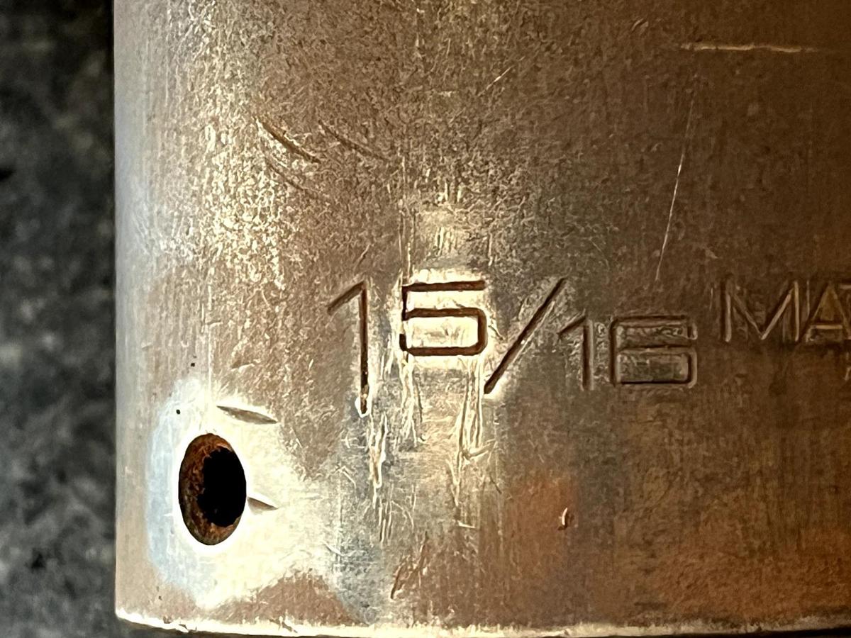 Used MATCO TOOLS CP426, 1/2" DR. 1-5/16" IMPACT SOCKET, SHALLOW, 6 POINT.