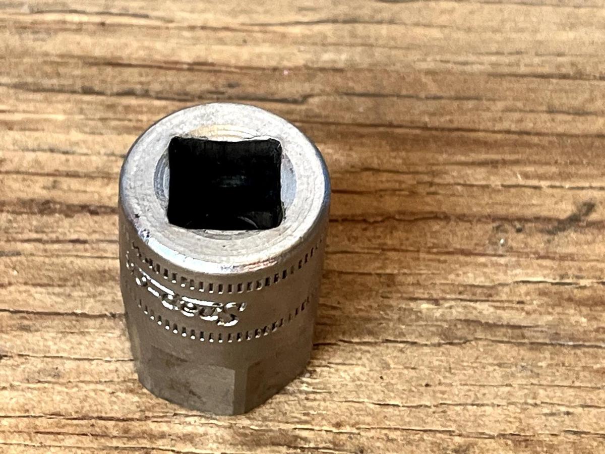 Used Snap On Tools Vintage Old Logo MVA3 1/4" Drive To 3/8" Drive Socket Adapter