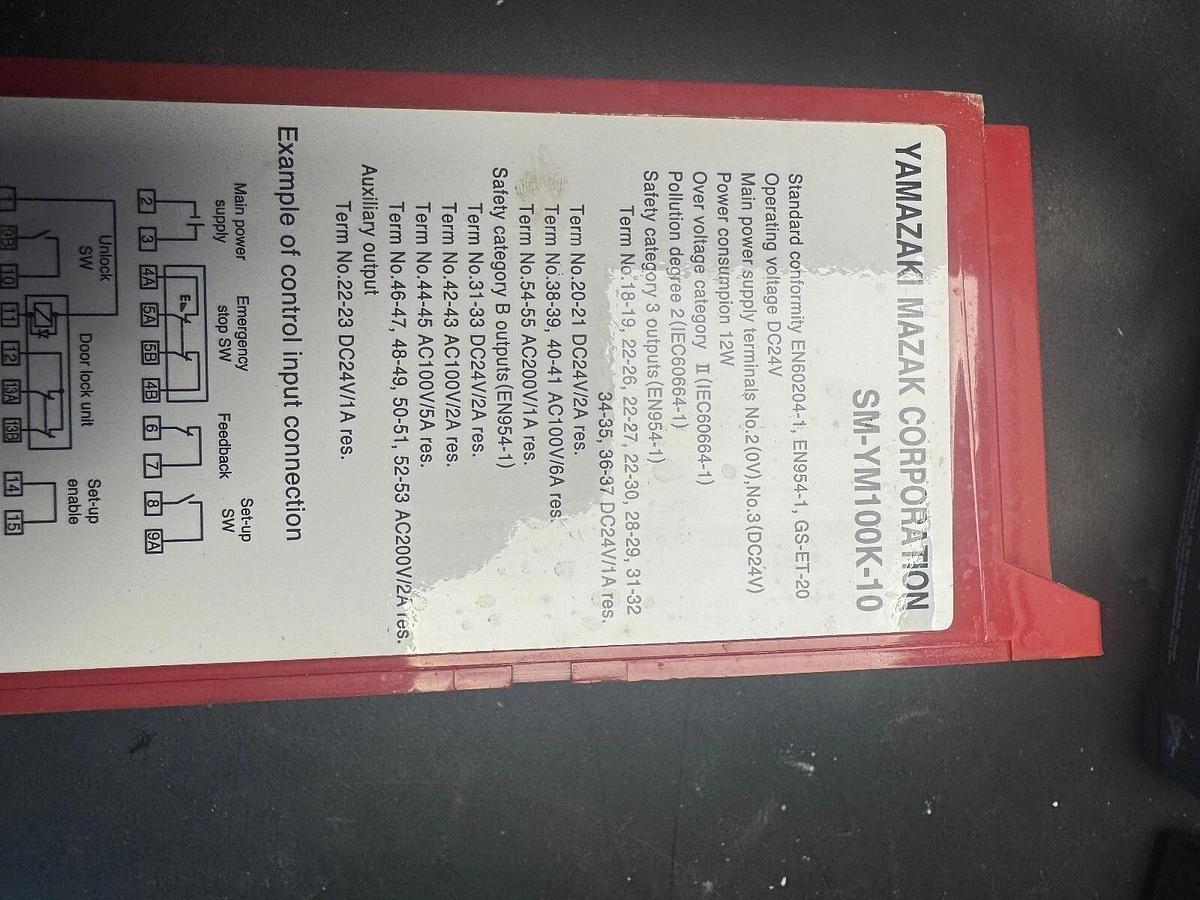 Used Mazak   SM-YM100K-10 Mazak