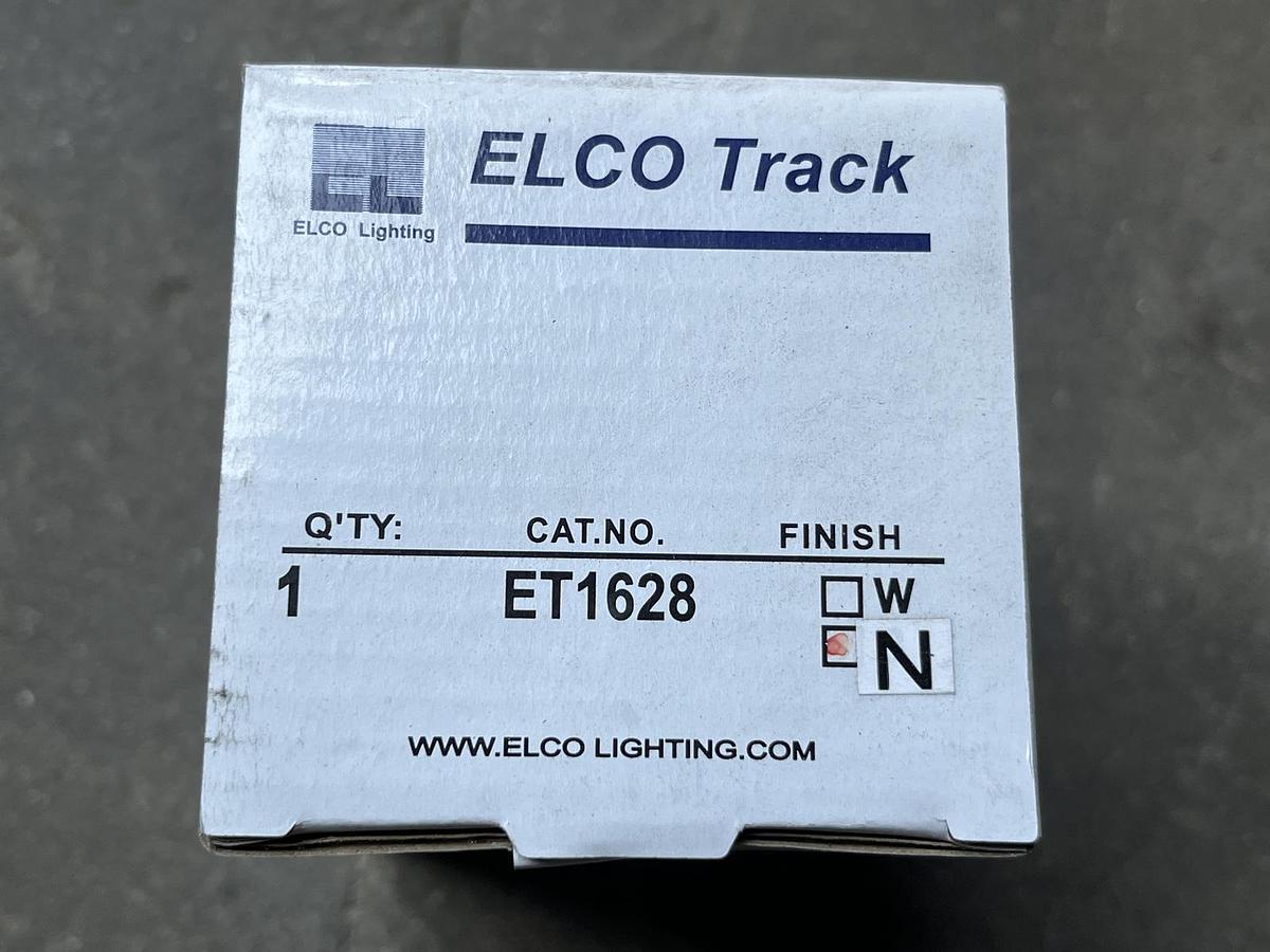 Used Elco ET1628W Garda 1-Light 5" High Track Head for H-Track Systems -N