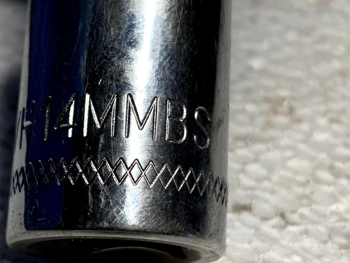 Used Mac Tools 1/2" Drive Hex Driver 7/16" VH14