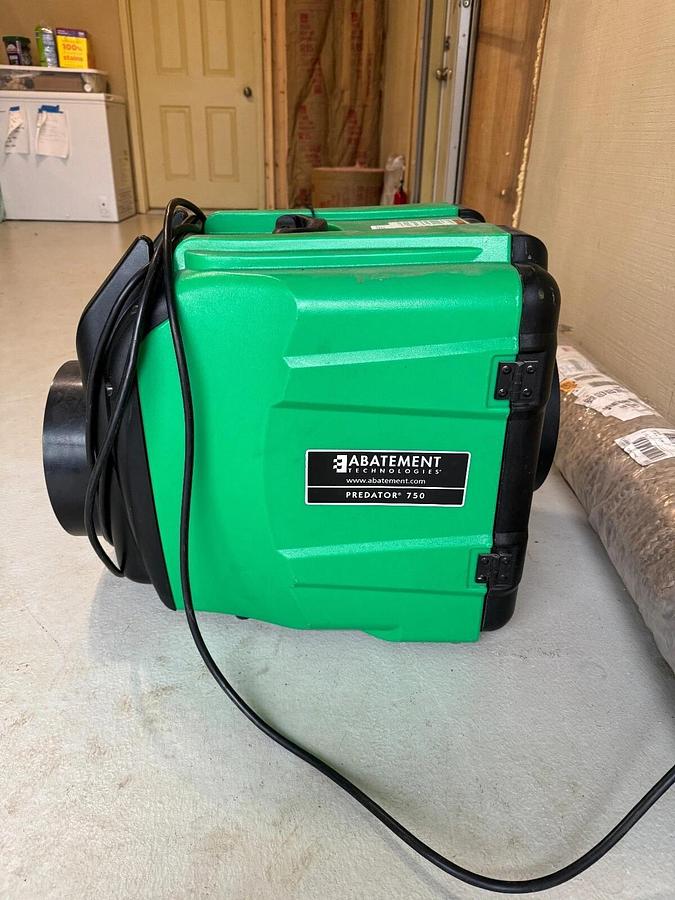 Used ABATEMENT PRED750 750 PORTABLE AIR SCRUBBER, NEGATIVE AIR MACHINE
