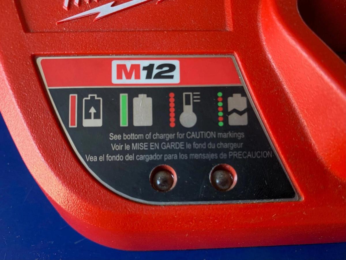 Used New Milwaukee M12 Lithium Ion 12 Volt Battery Charger