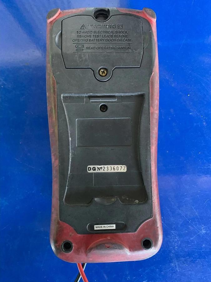 Used MATCO Multi Meter RPM Inductive Clamp Temp Probe Data Logger Set Lot Case Cable