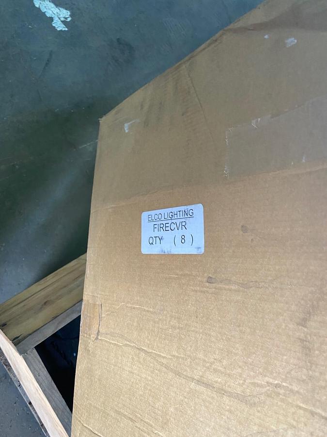 Used Elco FIRECVR 17"W Recessed Fixture Fire Cover