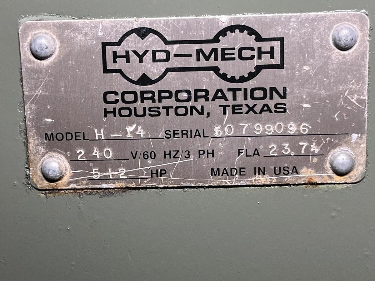 Used 14" X 14" HYD MECH H-14 HORIZONTAL BANDSAW: