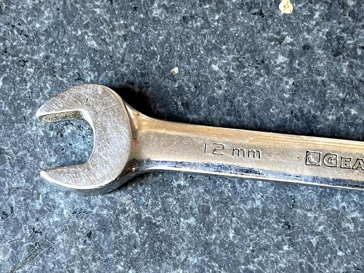 Used GEARWRENCH RATCHETING WRENCH 12 Point METRIC 12 MM