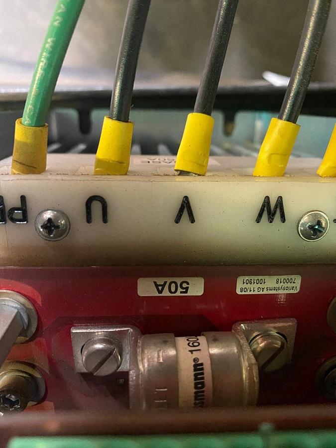 Used Bystronic 702106 AC Servo Amplifier 25A 3000