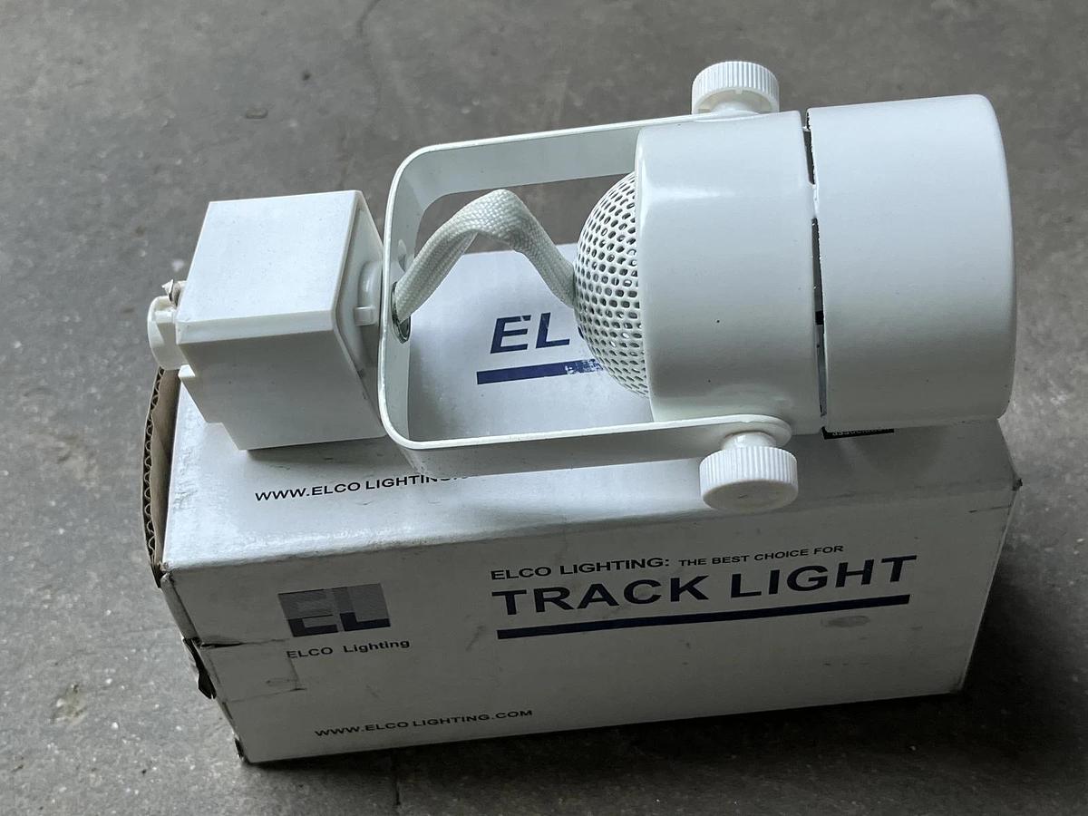 Used Elco ET1628W Garda 5" High Track Head for H-Track Systems - White