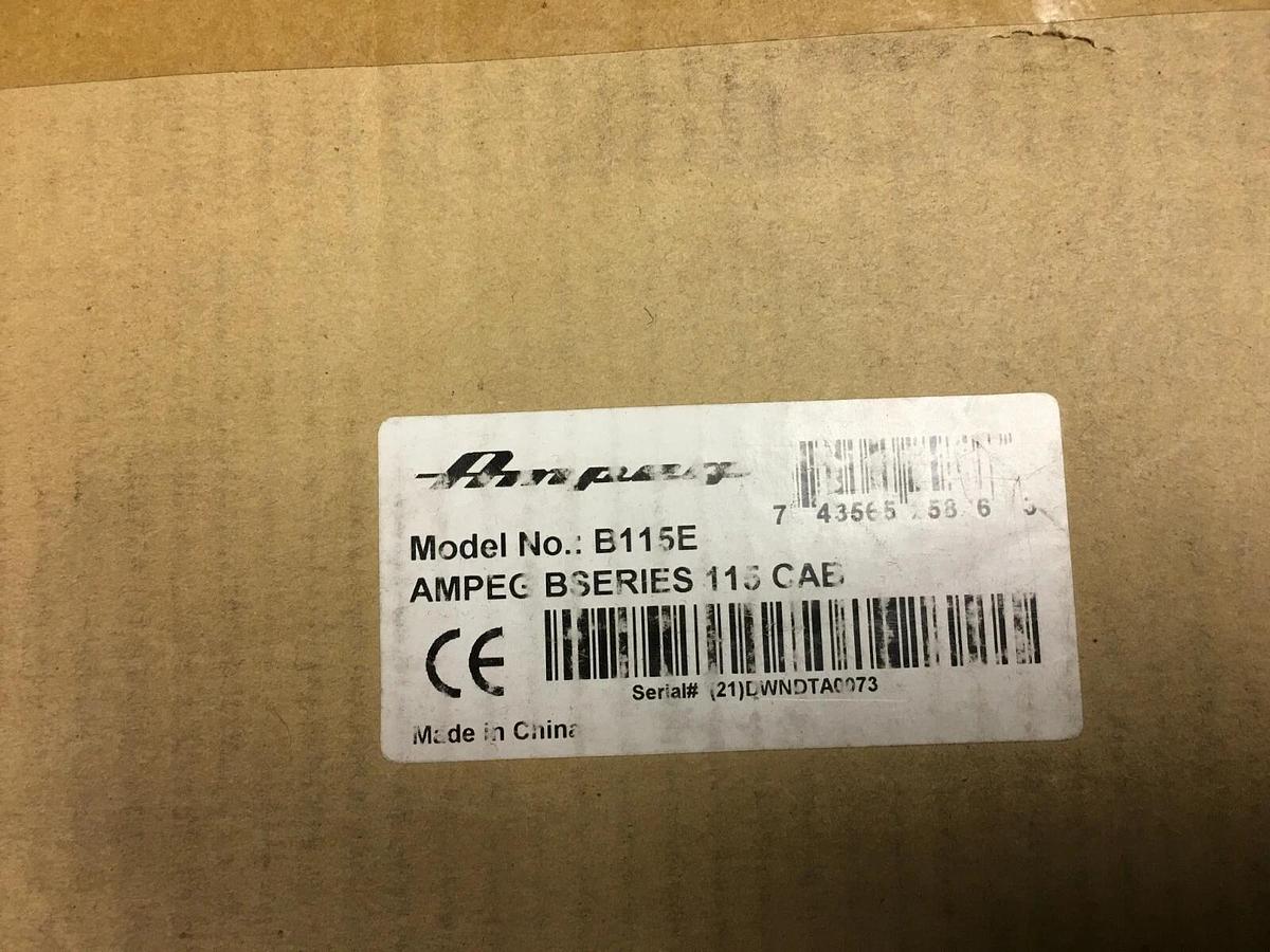 Used Ampeg B-115E bass cabinet