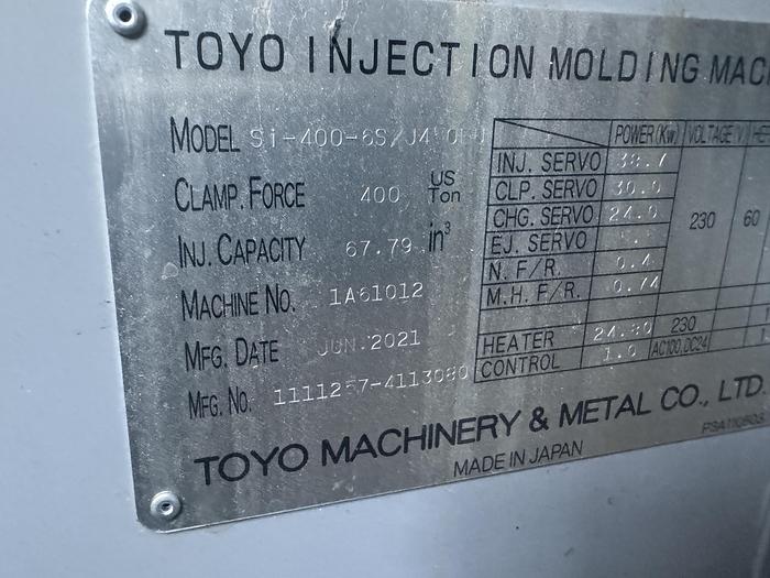 Used 2021 Toyo Si400-6s J450EU