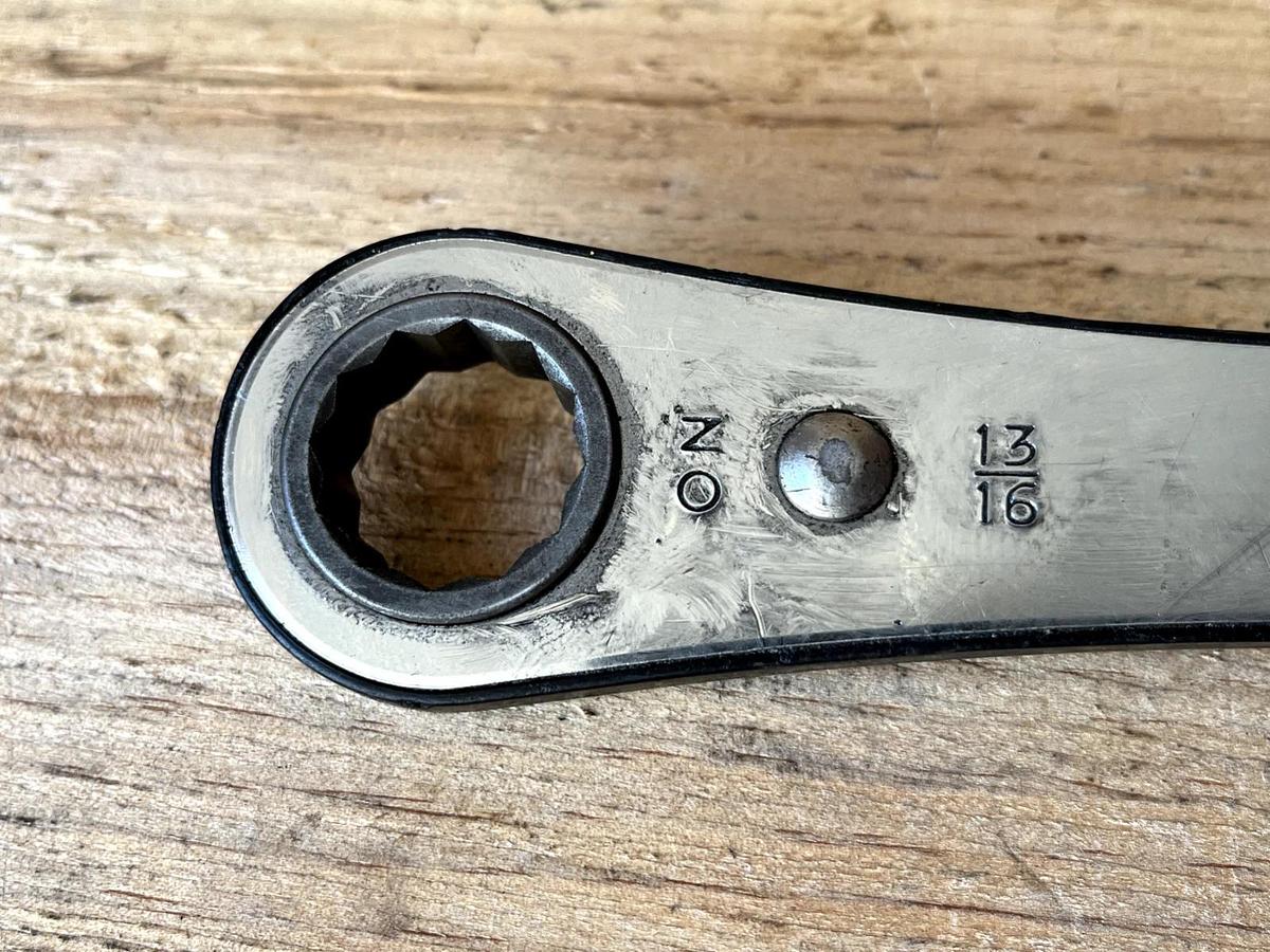 Used Craftsman 9-43685  I  USA Ratcheting Box Wrench 7/8 and 13/16 Vintage