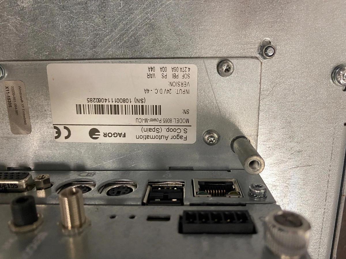 Used 1PCS FAGOR 8065 CN65P-15-M-P4S-P1-8-1-1-1-R-MDU