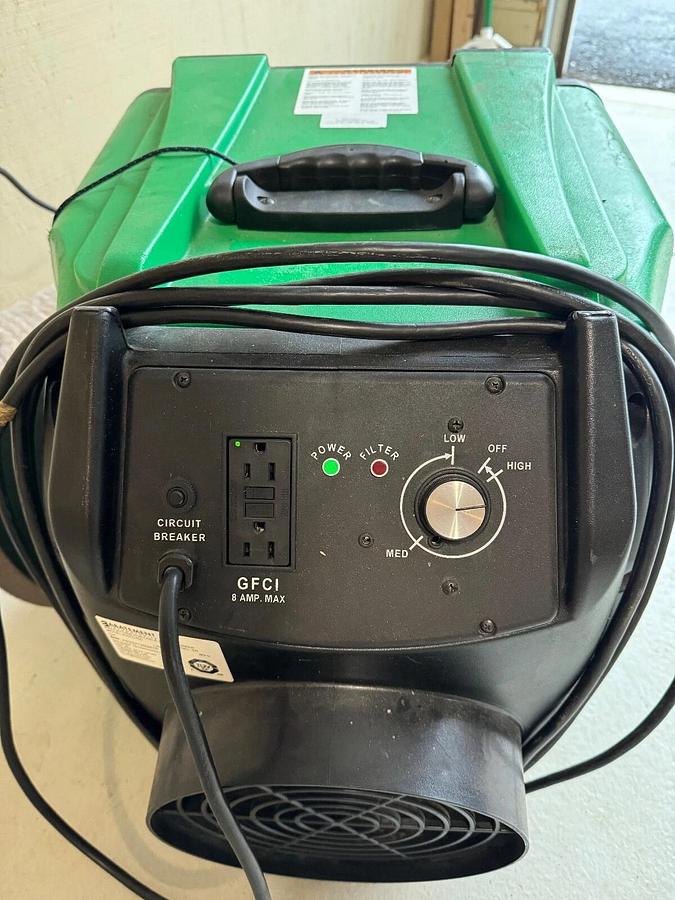 Used ABATEMENT PRED750 750 PORTABLE AIR SCRUBBER, NEGATIVE AIR MACHINE