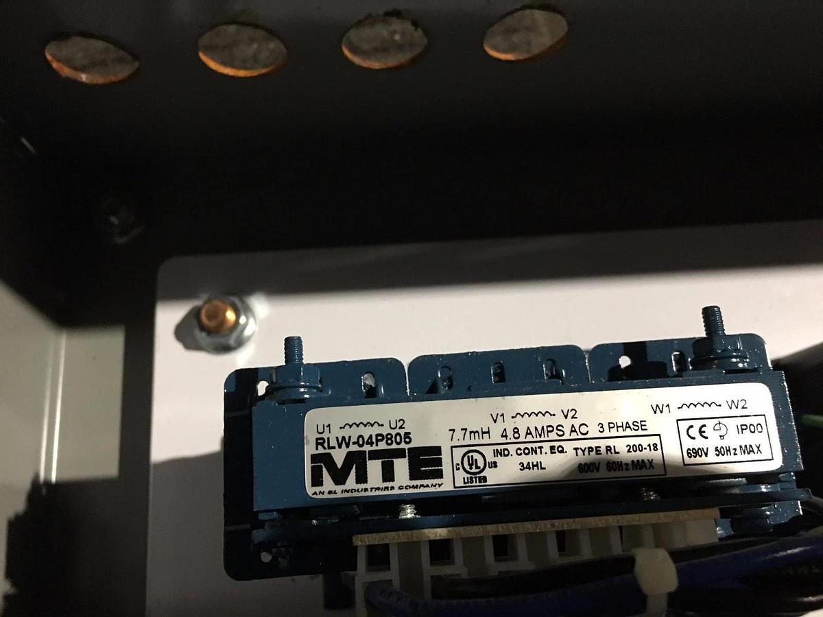 Used MTE RLW-04P805 Line Reactor - Used