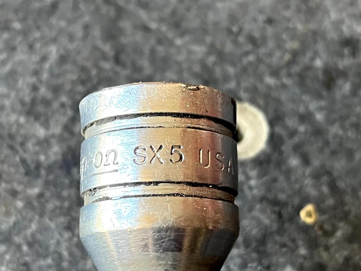 Used Snap-On Tools USA 1/2" Drive 5" Long Socket Extension SX5