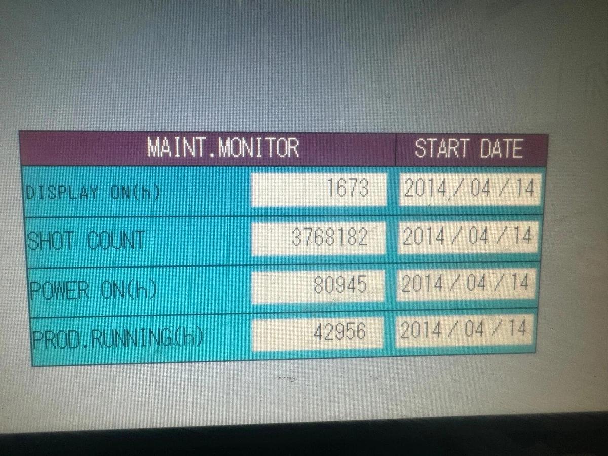 Used NIIGATA MD310W6000 . Plastic Injection Molding Machine All Electric. 310 TON