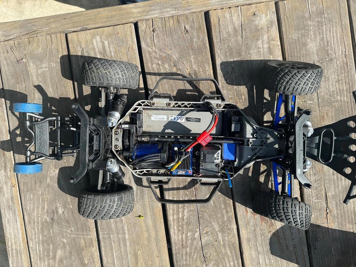 Used 1/10 Traxxas RALLY VXL With Upgrades  RC
