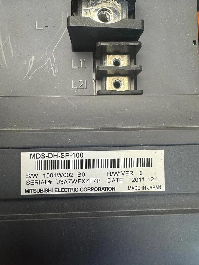 Used Mitsubishi Spindle Drive Unit - MDS-DH-SP-100