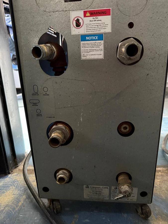 Used Thermal Care Aqua Therm Chiller Model TEDABDCQ0