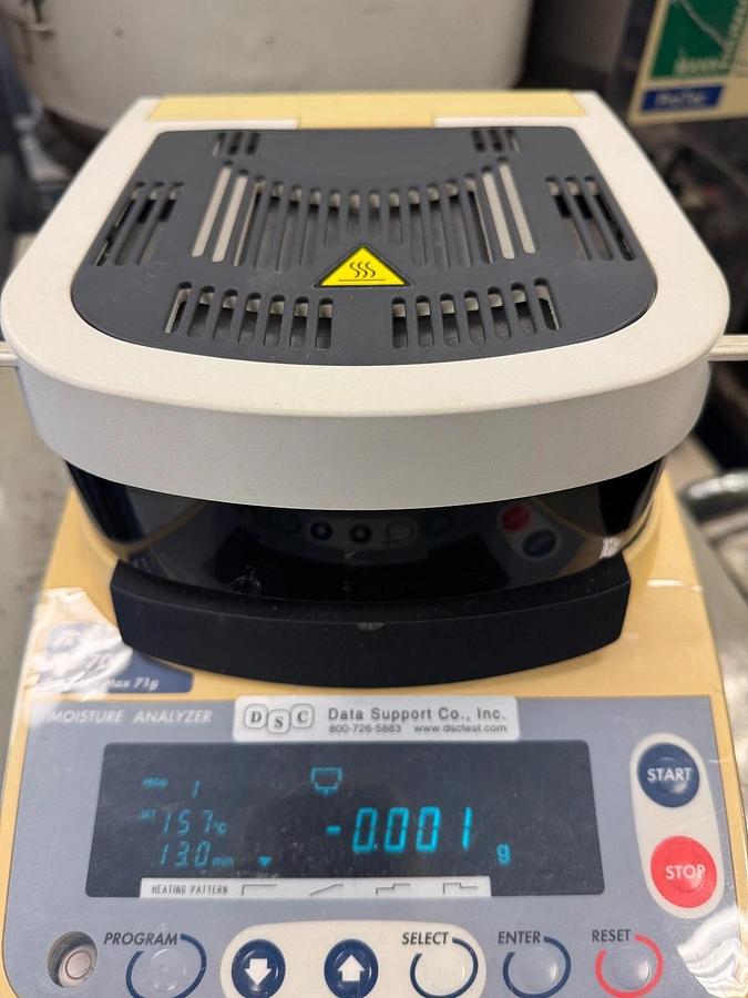 Used A&D A & D AND MS-70 Moisture Analyzer