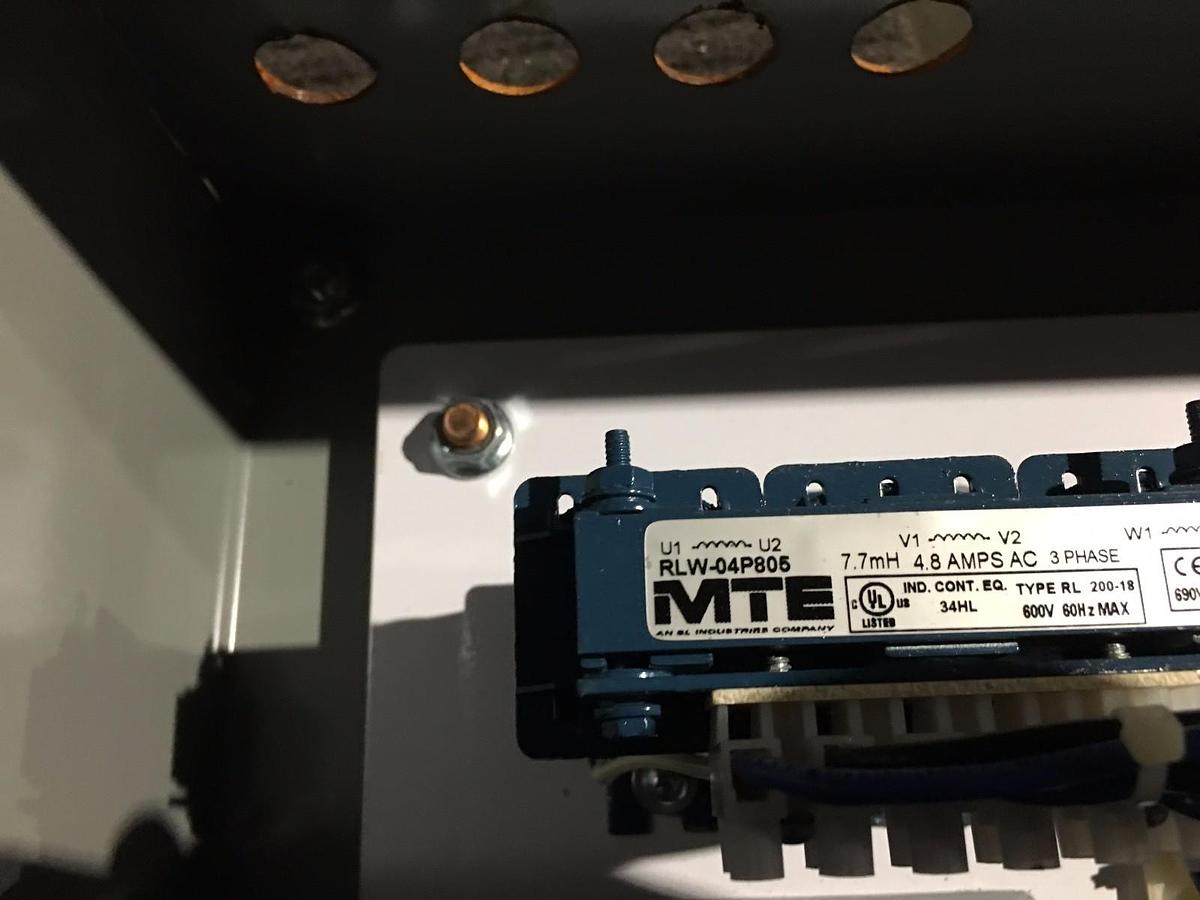 Used MTE RLW-04P805 Line Reactor - Used