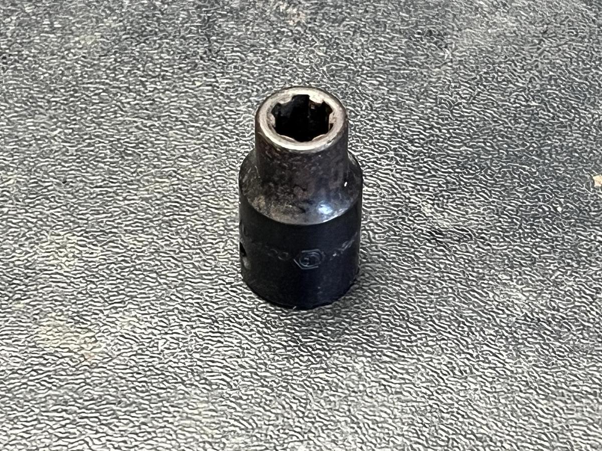 Used Matco APA5.5M 1/4" DRIVE 5.5MM METRIC PRO NON-SLIP IMPACT SOCKET