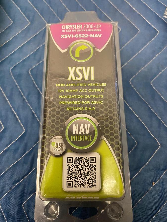Used Axxess XSVI-6522-NAV Data Interface for Chrysler 2006 and up