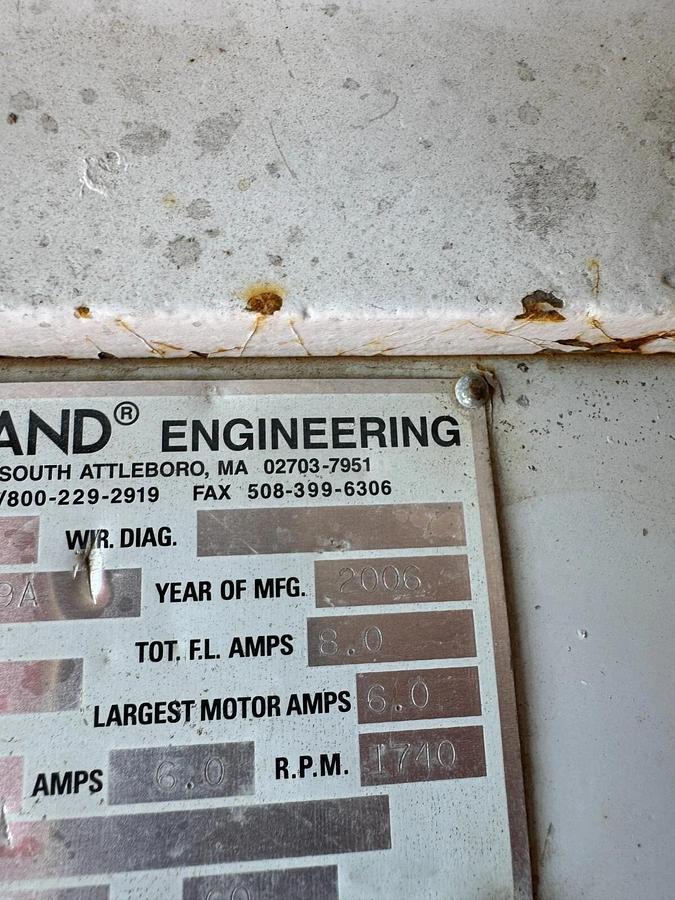 Used Cumberland Model S200 Granulator 2H.P. Granulator