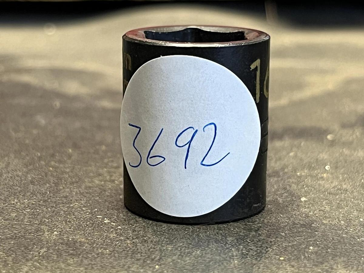 Used Matco 16 mm Socket 3/8 drive impact 6pt BP16M6A