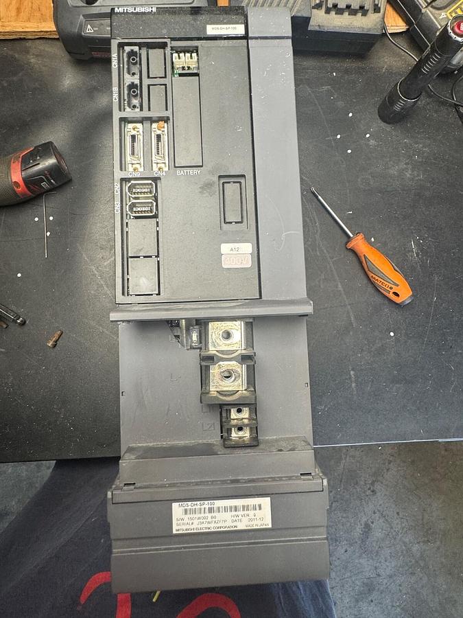 Used Mitsubishi Spindle Drive Unit - MDS-DH-SP-100