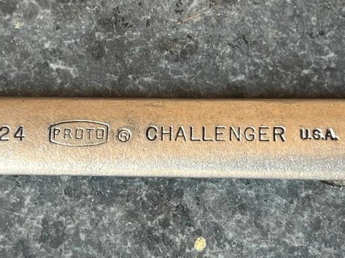 Used Challenger by Proto  5/8-3/4”Double Open End Wrench Made In USA