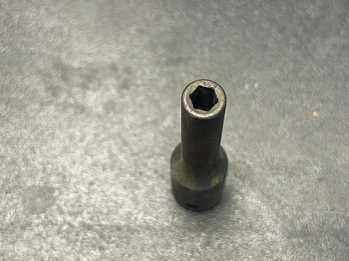 Used MATCO Tools "ADV" ADP4.5M6V, 1/4" Drive 4.5mm. 6Pt. Impact Socket, 2" Deep