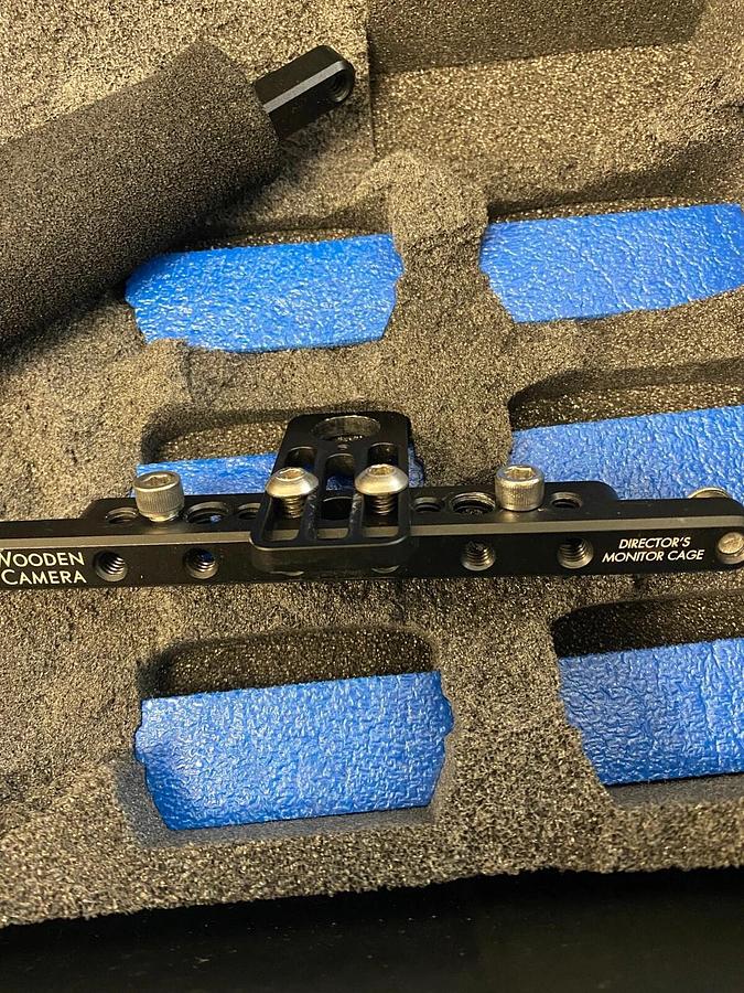 Used Wooden Camera Pass Through Top Plate RED Monitor DSMC2 Weapon Epic-W Scarlet-W